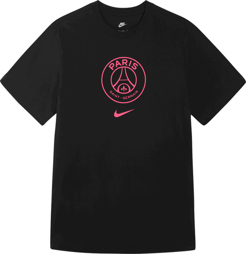Tričko Nike Paris Saint-Germain FC Crest T-Shirt Čierna | a33047-010