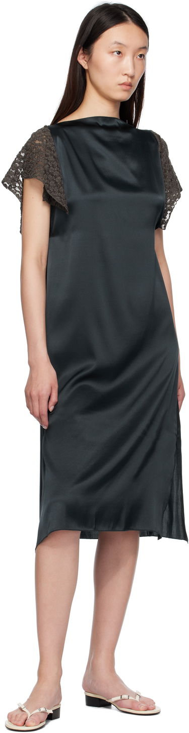 Šaty Baserange Baserange Olin Midi Dress Zelené | DROL-SS-SU25, 3