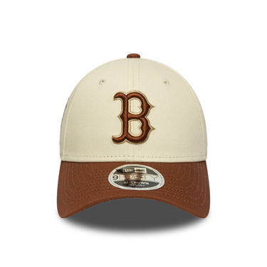 Šiltovka New Era Boston Red Sox MLB WS Patch Retro 9FORTY M-CROWN Adjustable Cap Béžová | 60691351, 1