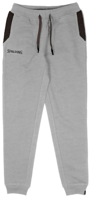 Tepláky Spalding Spalding Flow Long Pants Šedá | 40221521-greymelange
