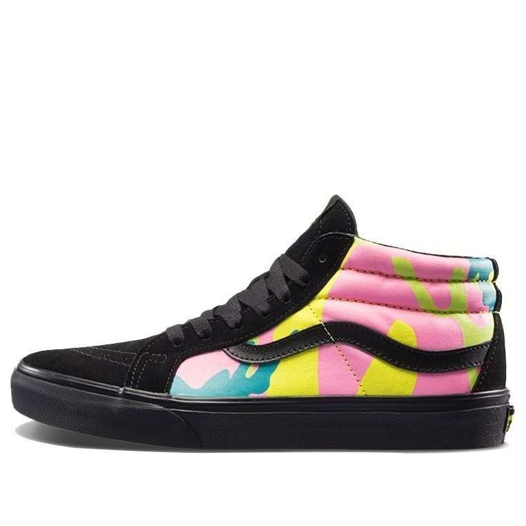 Tenisky a topánky Vans Sk8-Mid Reissue Neon Camo Rôznofarebný | VN0A3MV8ULX, 0