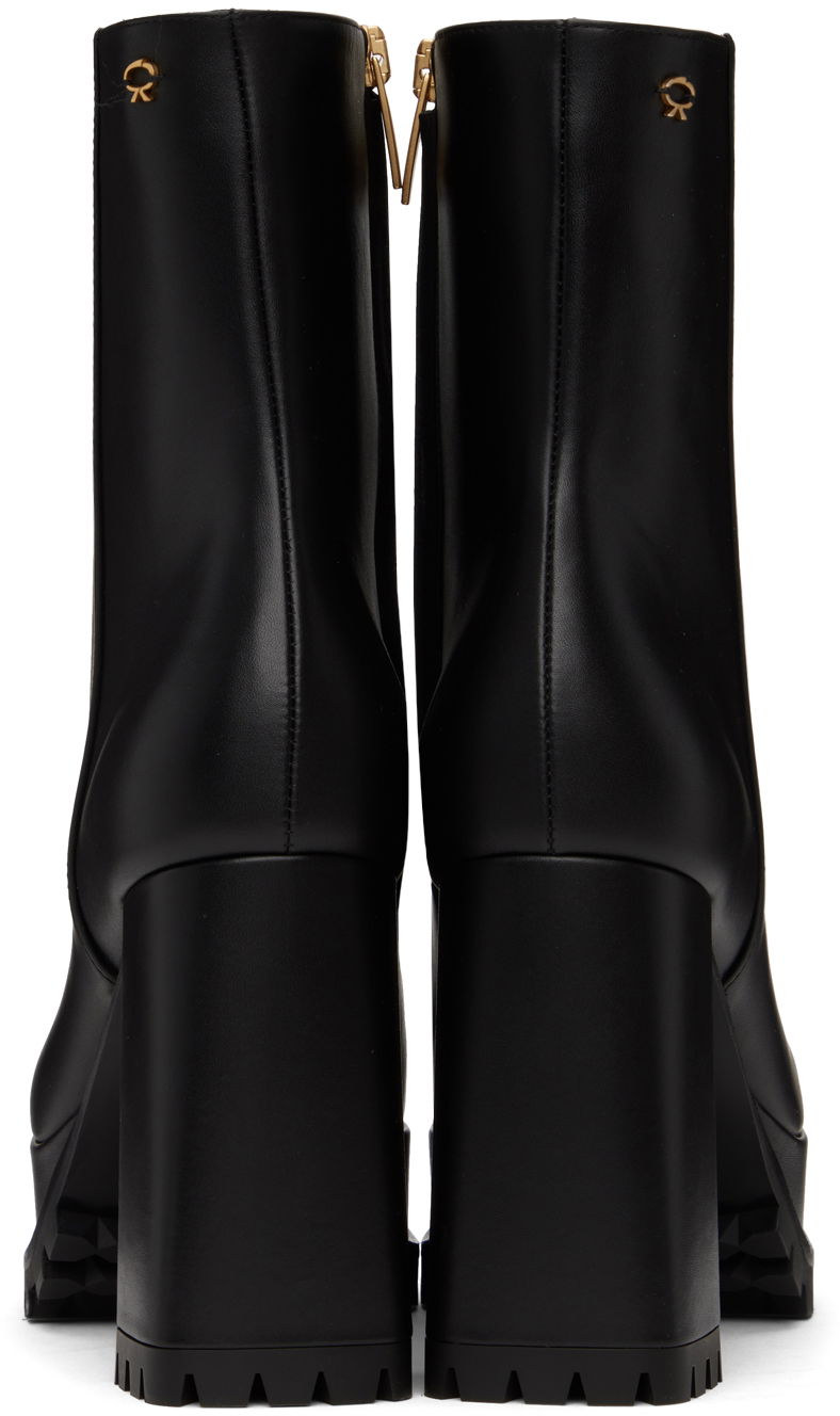 Tenisky a topánky Gianvito Rossi Gianvito Rossi Harlem Platform Ankle Boots Čierna | G73178.70GOM.VGINERO, 1