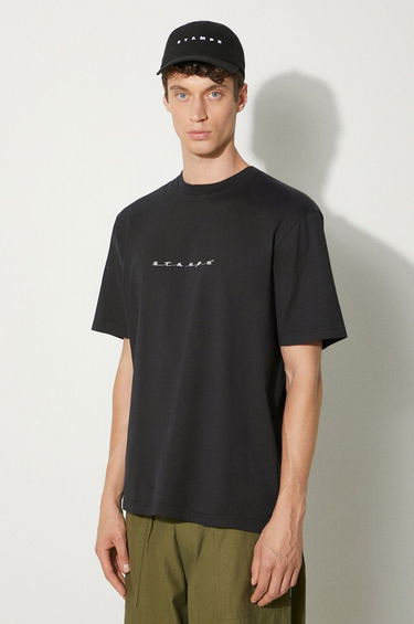 Tričko Stampd Stampd Moroccan City Vintage Graphic T-Shirt Čierna | SLA.M3332TE.BLK, 3