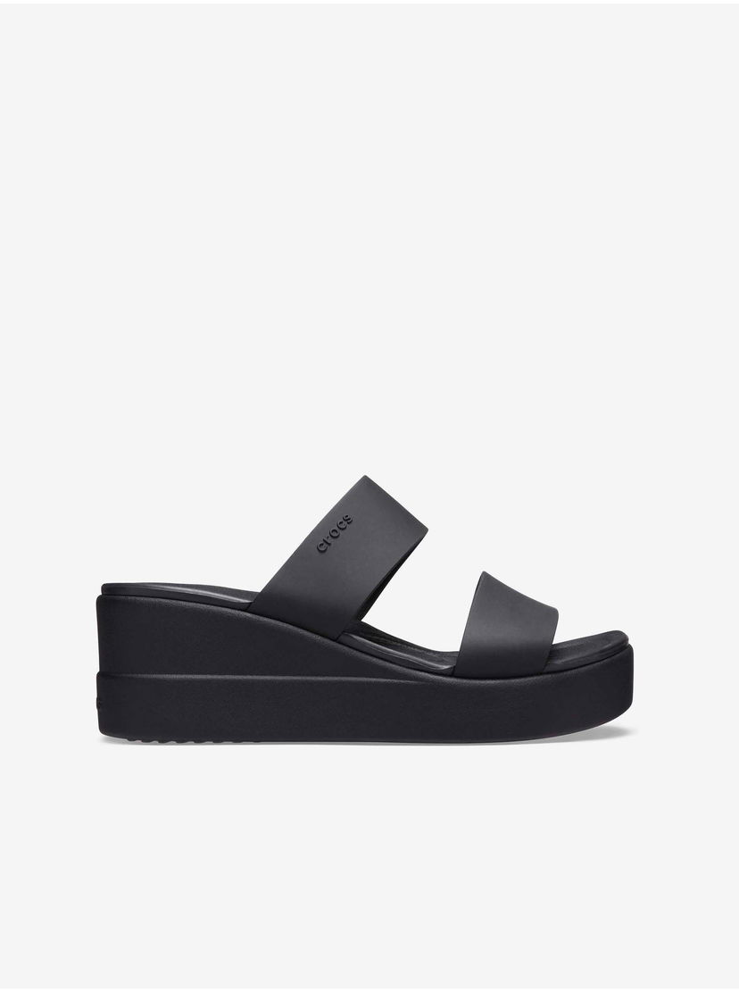 Tenisky a topánky Crocs Crocs Brooklyn Wedges Čierna | 206219-060