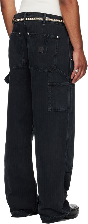Nohavice Enfants Riches Déprimés Double Knee Denim Trousers by Enfants Riches Déprimés Čierna | 050-410, 2
