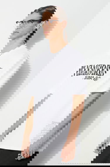 Tričko Puma PUMA x PLEASURES Typo Tee Biela | 620878, 3