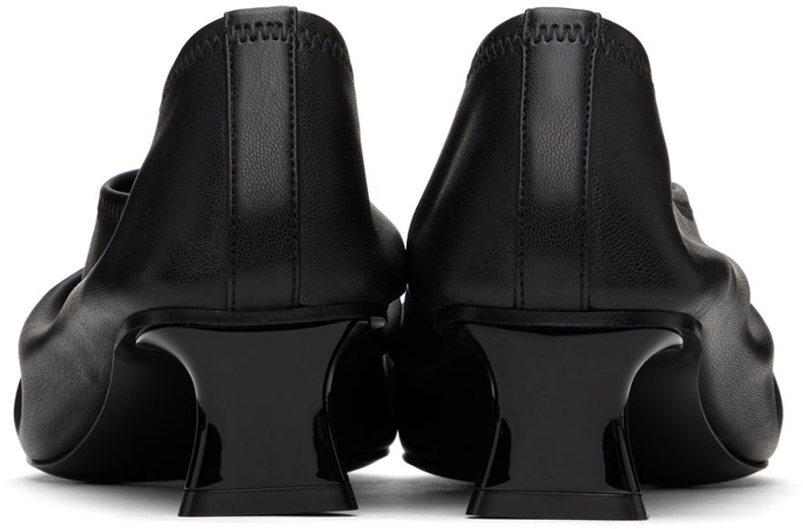 Tenisky a topánky Stella McCartney Elsa Ruched Kitten Heels Čierna | 810417W1IL0, 1