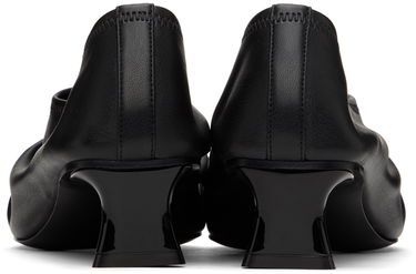 Tenisky a topánky Stella McCartney Elsa Ruched Kitten Heels Čierna | 810417W1IL0, 1