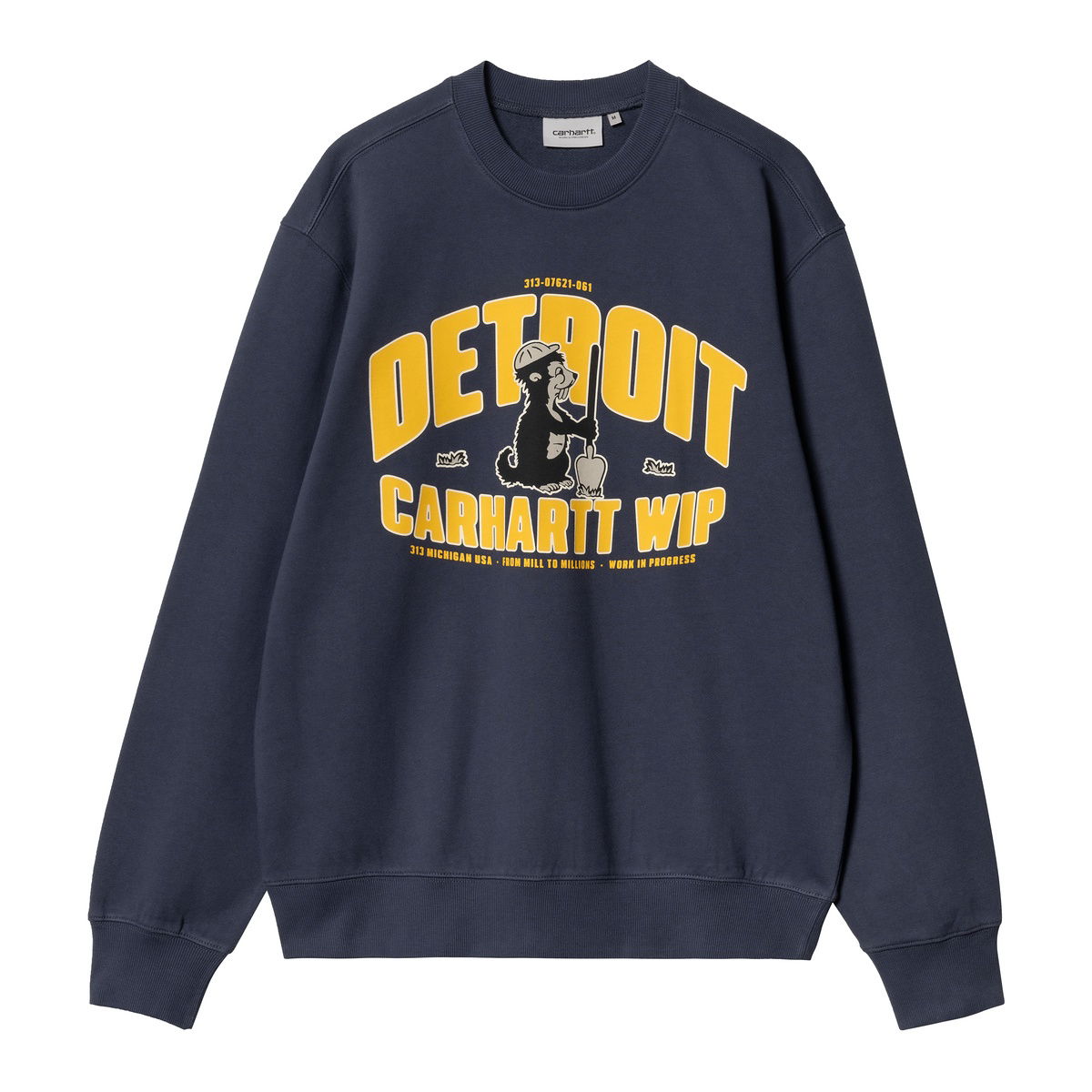 Mikina Carhartt WIP Underground Sweatshirt Navy | I034723_6, 0