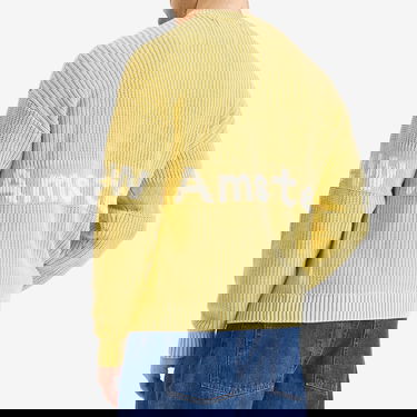 Sveter New Amsterdam Surf Association New Amsterdam Surf Association Logo Crew Knit Sweater Žltá | 2501108001, 3