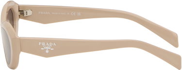 Slnečné okuliare Prada Symbole Cat-Eye Thick-Frame Sunglasses Béžová | 0PR 26ZS 8056262511367, 2