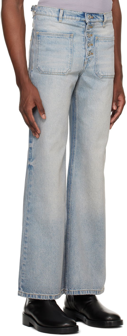 Courrèges Multiflex Wide Leg Jeans