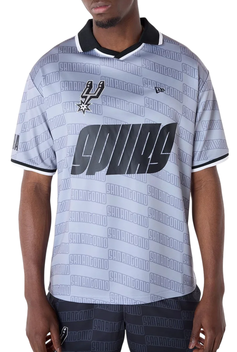 Dres New Era NBA San Antonio Spurs Oversized T-Shirt Šedá | 60596437-60596437, 0