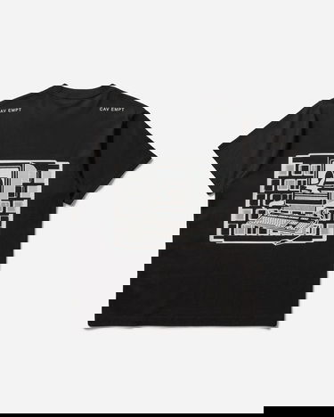Tričko Cav Empt MD SimulSplash Graphic T-Shirt Čierna | CES27T04 BLACK, 2