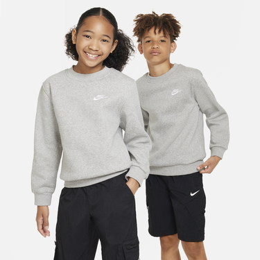 Mikina Nike Nike Sportswear Club Fleece Crewneck Sweatshirt Šedá | FD3006-063, 0