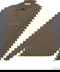 Essentials Long Sleeve Polo Shirt