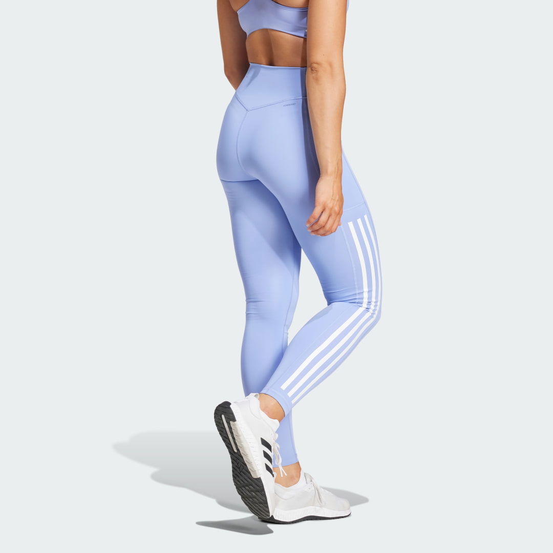 Optime 3-Stripes Full-Length Leggings