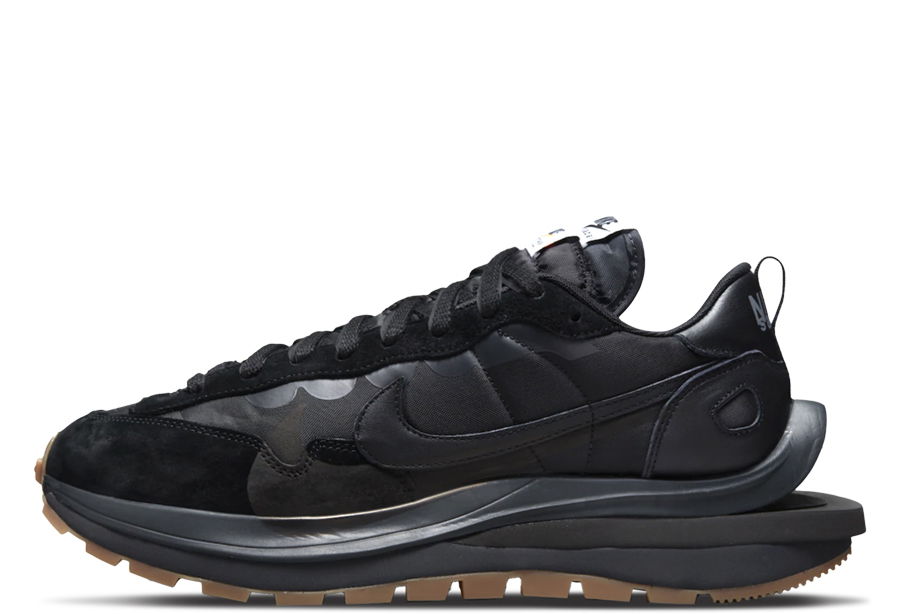 sacai x Nike VaporWaffle "Black/Gum"