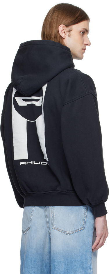 Mikina Rhude Rhude Campione Hoodie Čierna | RHSS25HO07012, 2