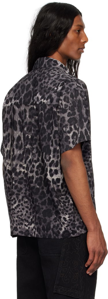 Košeľa Andersson Bell Andersson Bell Leopard Print Shirt Čierna | atb1277m, 2