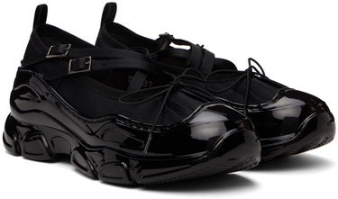 Starostlivosť o obuv Simone Rocha Simone Rocha Classic Criss Cross Tracker Ballerinas Čierna | HT19 0755, 3