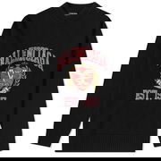 University Logo Crew Sweat Black