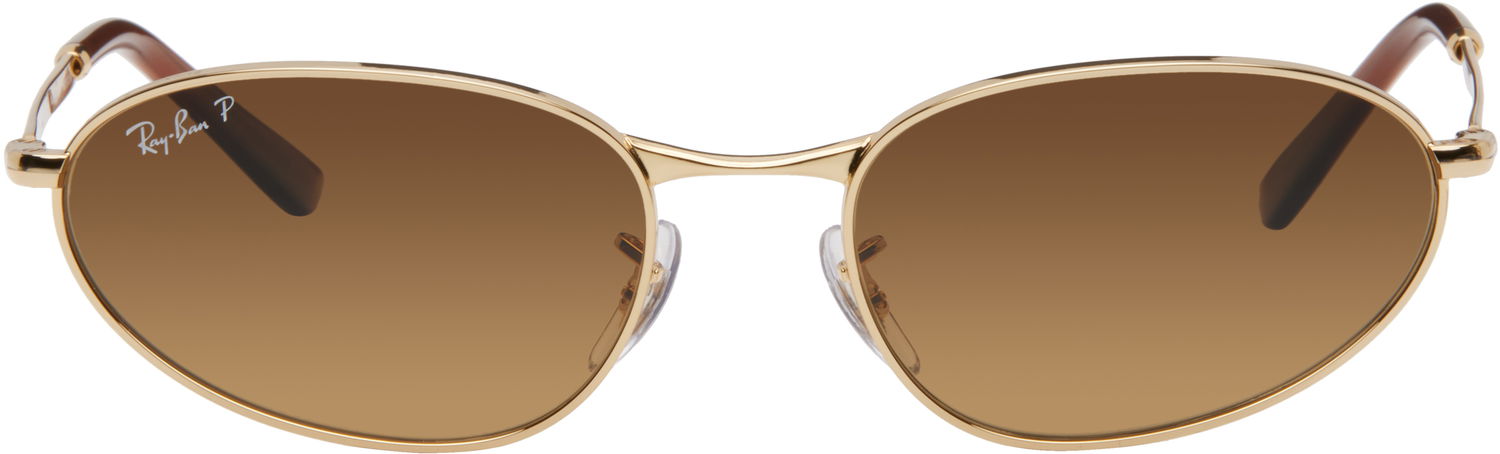 Slnečné okuliare Ray-Ban Round Frame Sunglasses Hnedá | 0RB3734 8056262041130, 0
