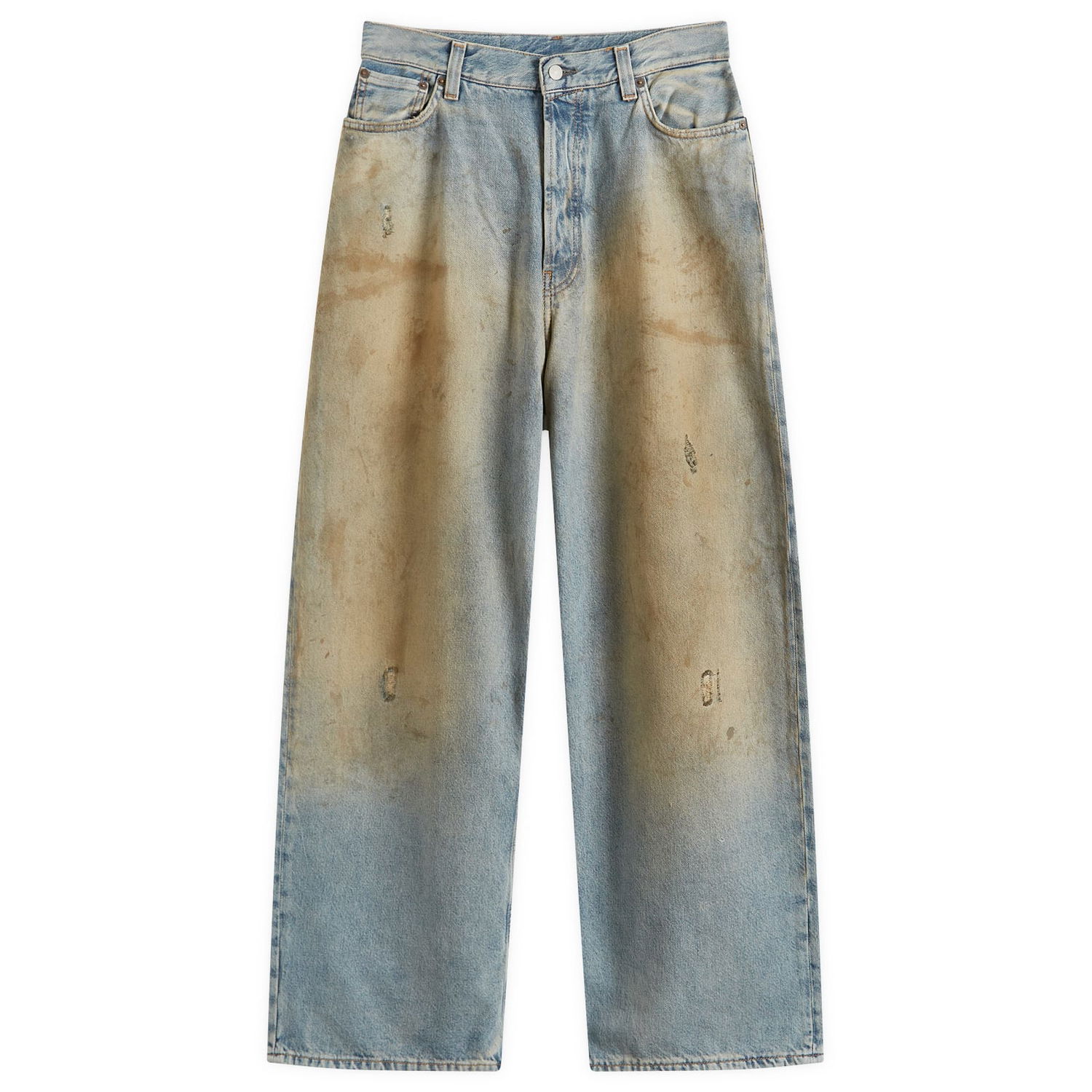 Džínsy Acne Studios Loose Fit Jeans, Size Small Modrá | C00088-863, 1