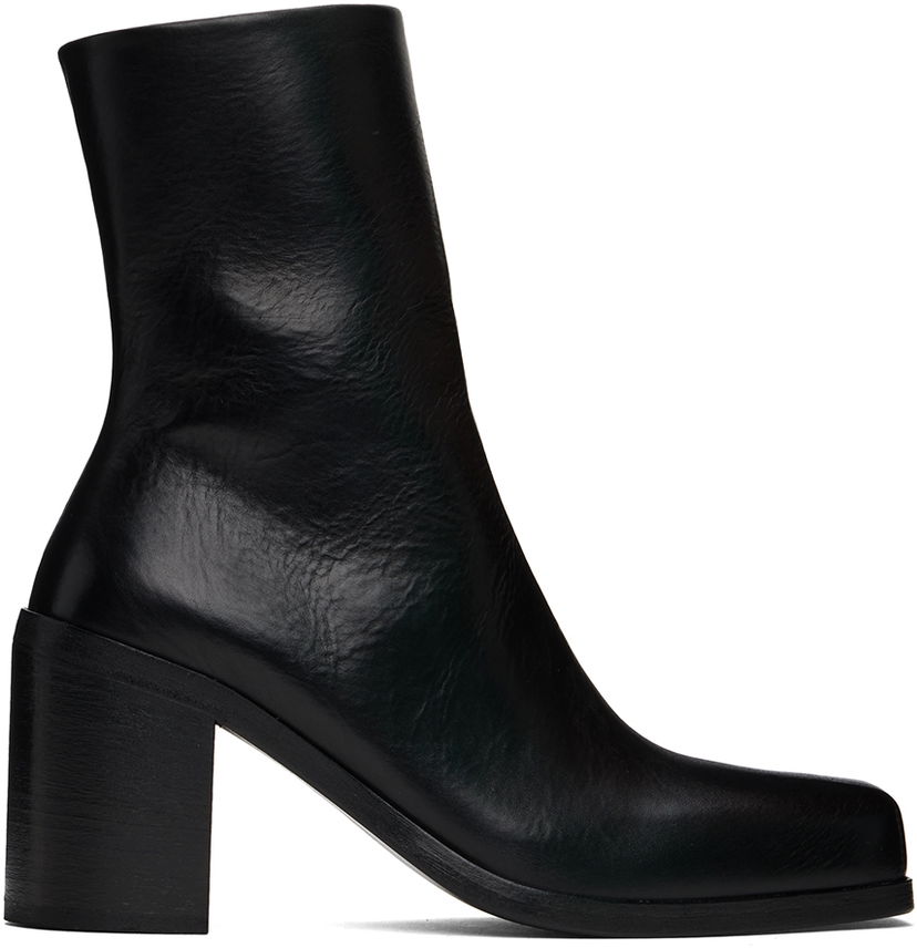 Kabáty Marsèll Marsell Anta Leather Boots Čierna | MW8285 094