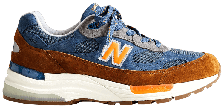 Tenisky a topánky New Balance J.Crew x 992 Made in USA "New York" Modrá | M992JC, 0