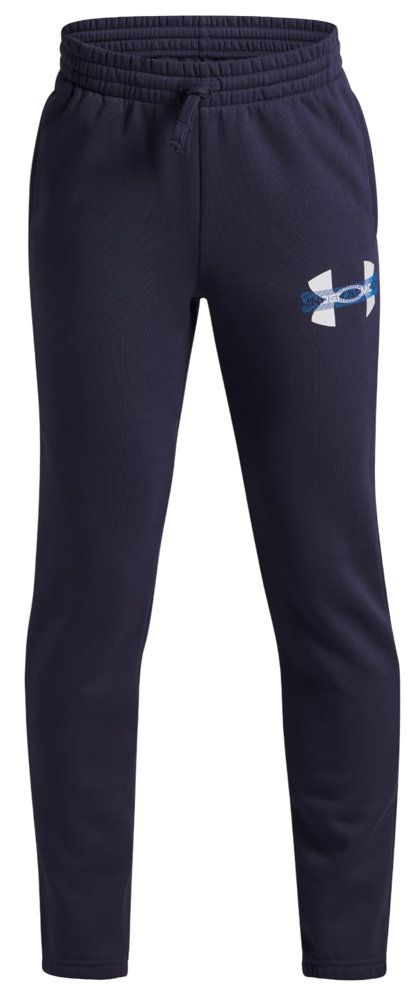 Tepláky Under Armour UA Rival Graphic Fleece Joggers Navy | 6004995-403, 0