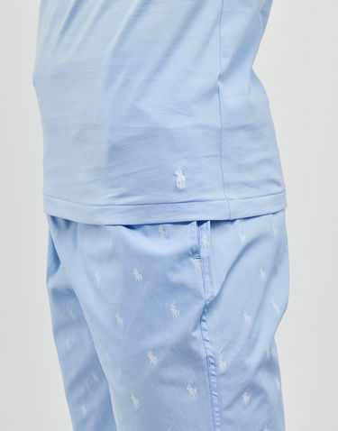 Pyžamo Polo by Ralph Lauren T-shirt Modrá | 714830304019, 4
