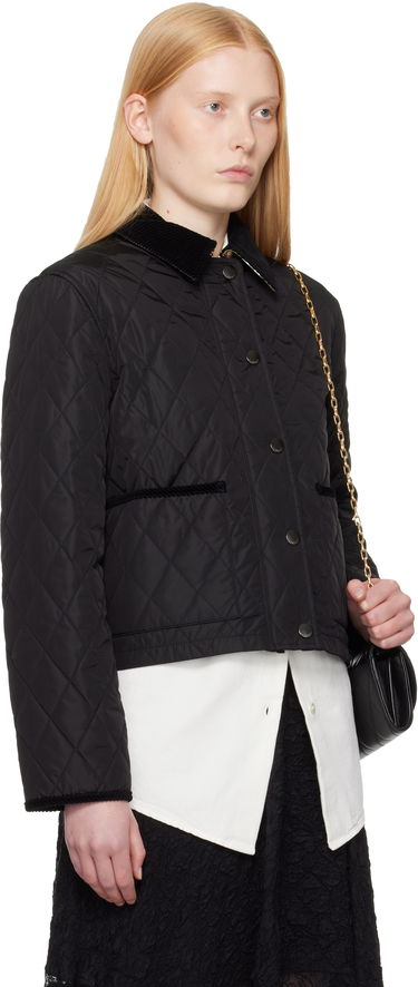 Prešívaná bunda Burberry Burberry Oldham Quilted Nylon Jacket Čierna | 8113836, 1