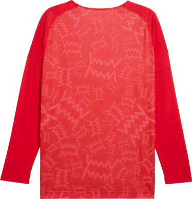 Tričko Puma Teamjaws Graphic Ls Shooting Shirt Červená | 688450-03, 2