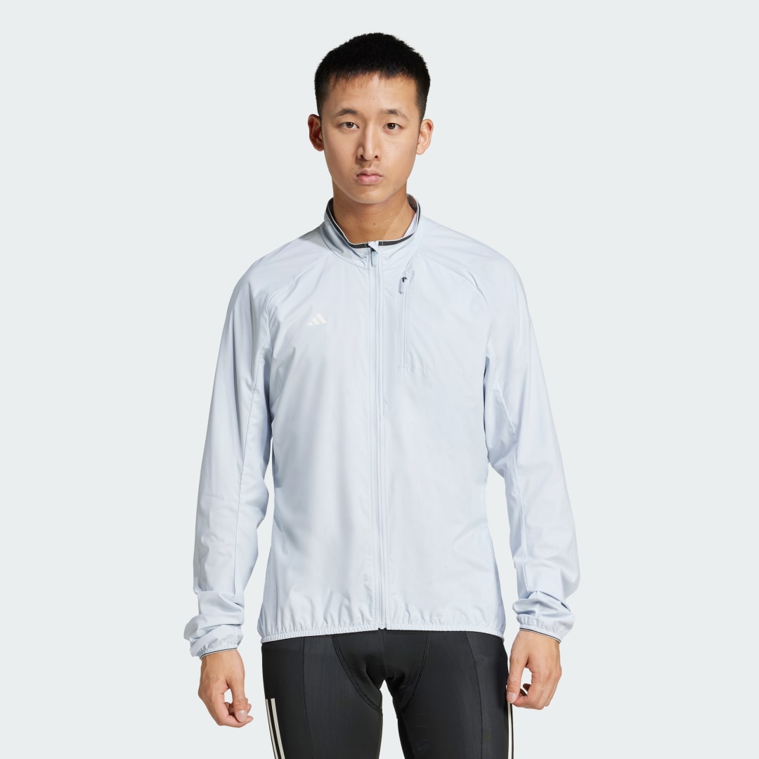 Vetrovka adidas Performance WIND.RDY Cycling Jacket Modrá | JE3784, 0