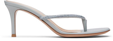 Tenisky a topánky Gianvito Rossi Gianvito Rossi India Thong 70 Heeled Sandals Šedá | G13270-70RIC-XCN, 0