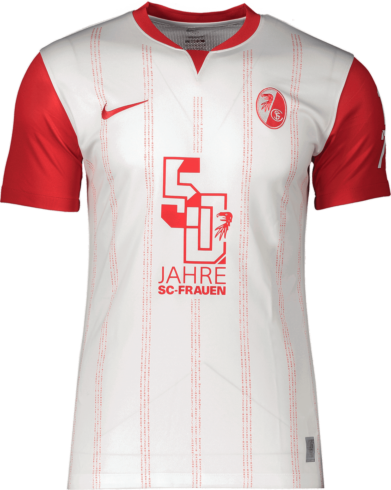 Dres Nike SC Freiburg 50th Anniversary Jersey Biela | 6scffn1797-100, 0