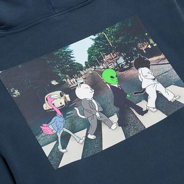 Mikina RIPNDIP Rip N Dip Crosswalk Hoodie M Navy | RNDSPR25130, 3