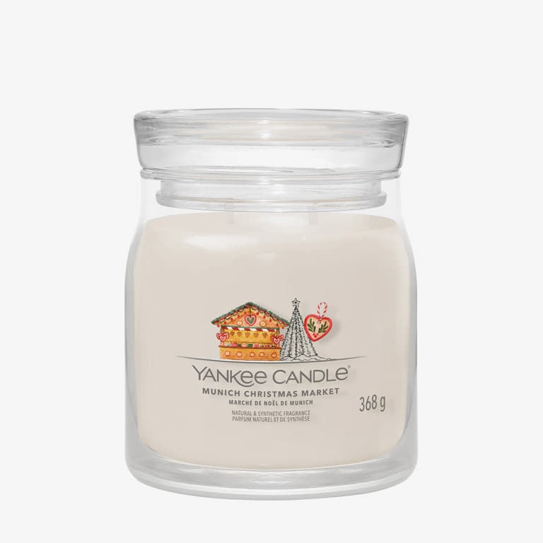 Sviečka Yankee Candle Christmas Market Medium Jar Candle Biela | 42198, 0
