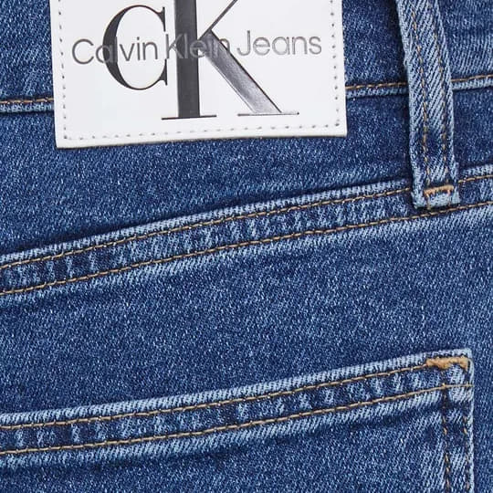 Džínsy CALVIN KLEIN Authentic Slim Straight Navy | J20J221831 1A4, 1
