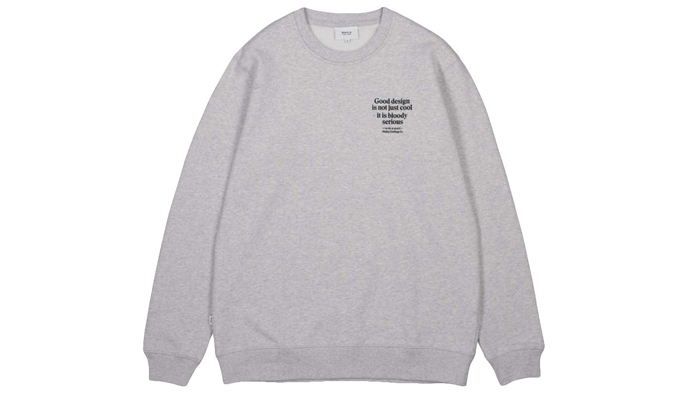 Mikina Makia Paraply Hooded Sweatshirt Šedá | U41138-910, 0
