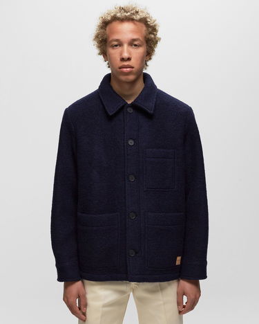 Bunda A.P.C. Emile Wool Chore Jacket Navy | WVBCA-H02713-IAK, 2