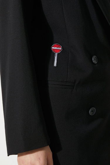 Kabáty Fiorucci Fiorucci Double-Breasted Blazer Čierna | W01FPBDO044KN03BK01, 5