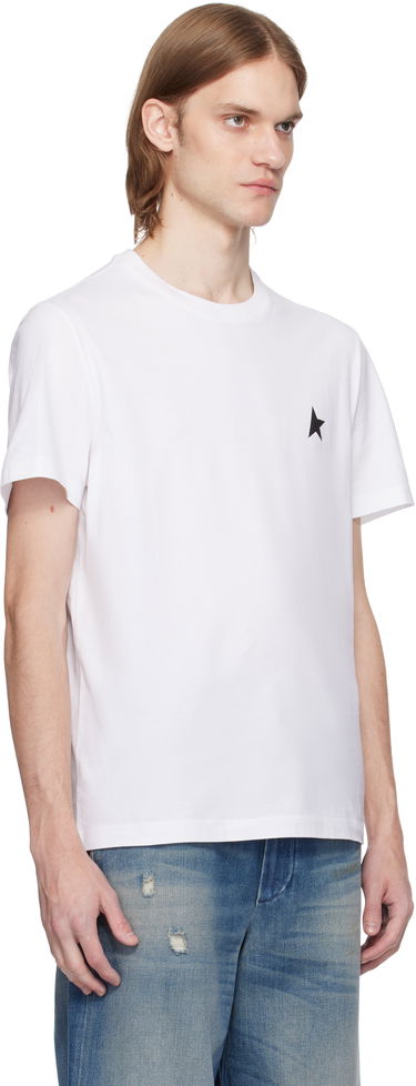 Tričko Golden Goose Small Star Chest Logo Tee Biela | GMP01220-P000593-10364, 1