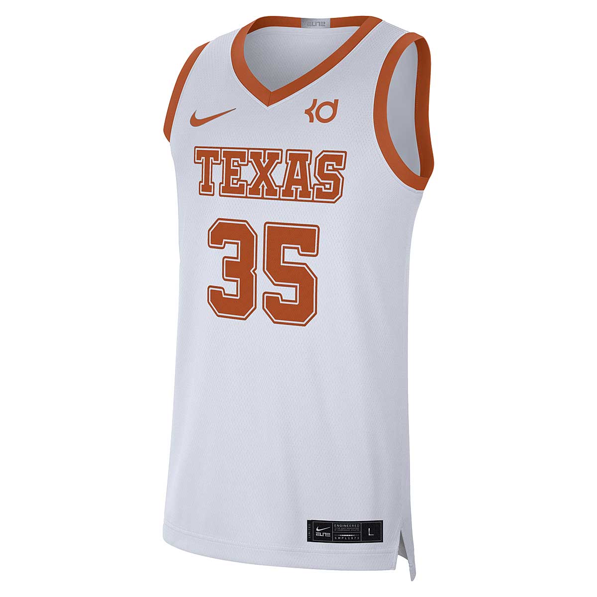 Dres Nike NCAA TEXAS LONGHORNS DRI-FIT LIMITED EDITION JERSEY KEVIN DURANT Biela | CN3018-100, 1