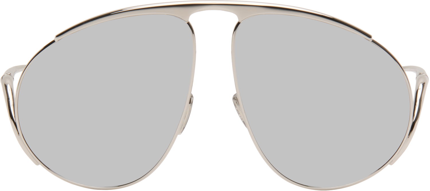 Slnečné okuliare Loewe Hillock Sunglasses Metalická | LW40180UW6116C 192337239175, 0