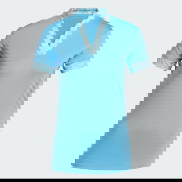 Polo tričko adidas Performance Ultimate365 Printed Polo Shirt Modrá | IP4227, 2