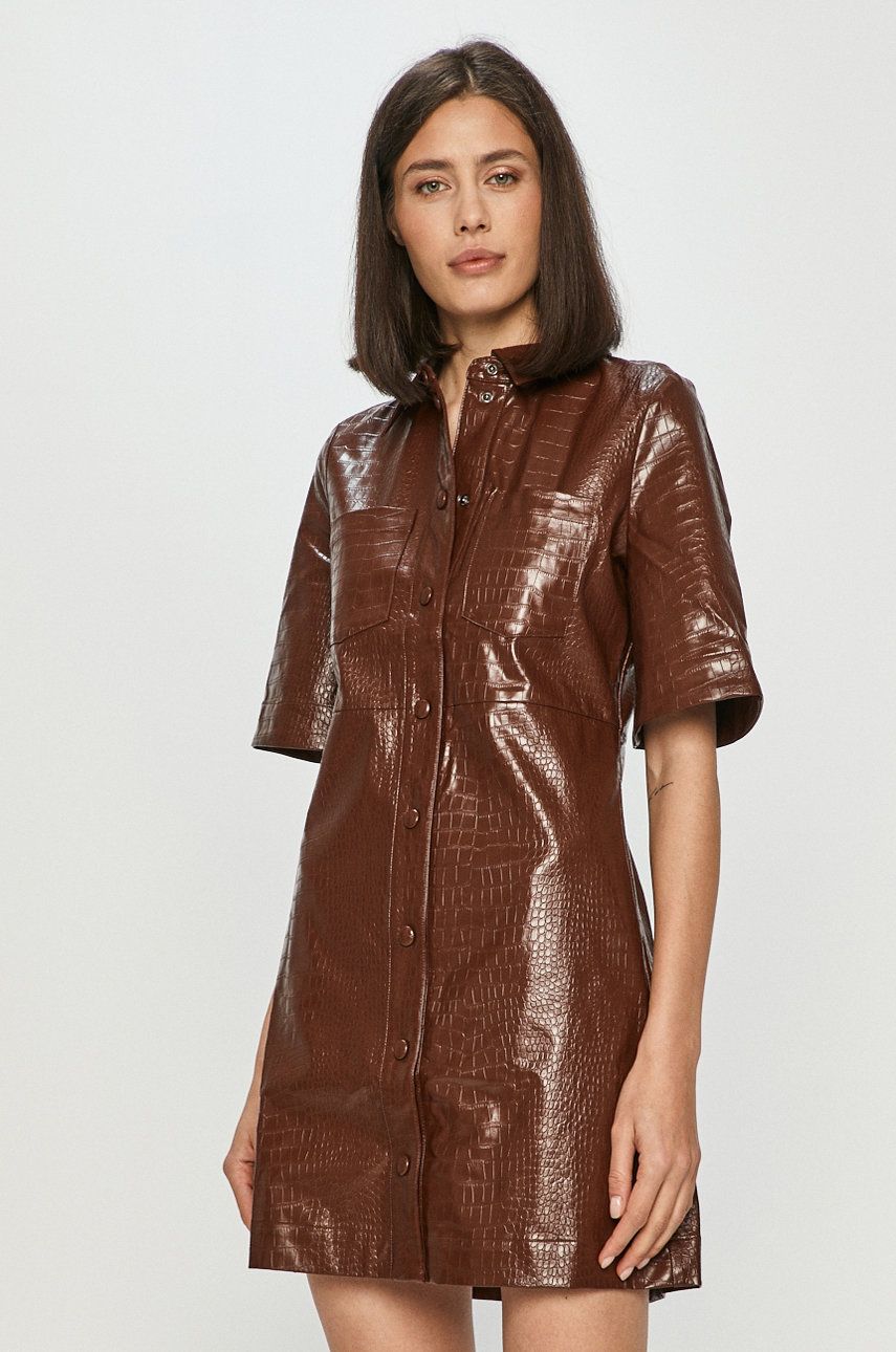 Šaty Samsoe Samsoe Dress Hnedá | F21100145, 0