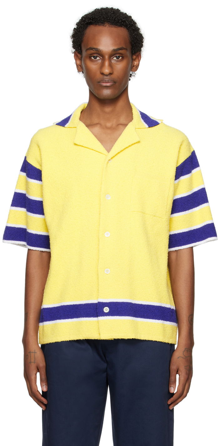 Košeľa Marni Stripe Shirt Žltá | CUMG0007Q0 UFC206, 0