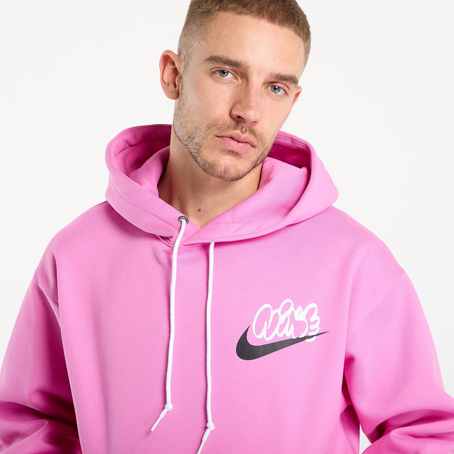 Mikina Nike Solo Swoosh Fleece Hoodie Ružová | IH4293-675, 1